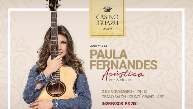 Com show de Paula Fernandes, Cataratas Poker Tour agita o Casino Iguazú