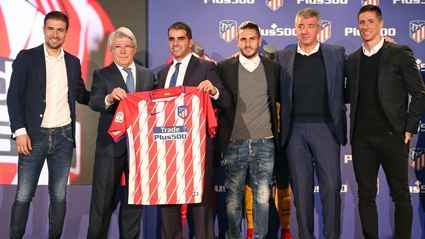 Plus500 renews shirt deal with Atletico Madrid