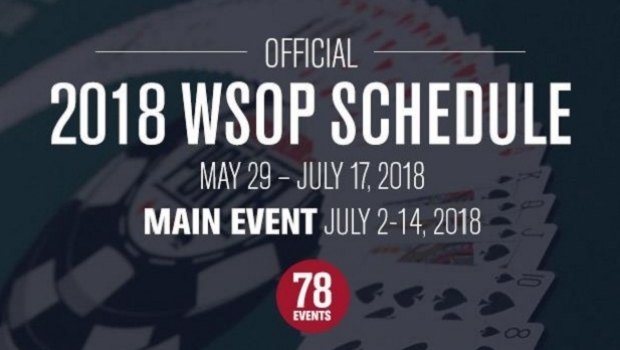 Próxima edição da WSOP vai ter 78 torneios
