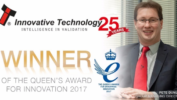 Innovative Technology comemora 25 anos com o maior prêmio do Reino Unido