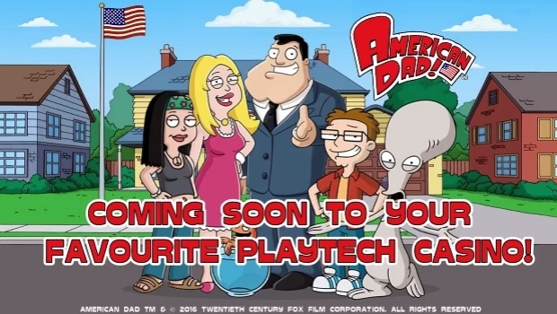 Playtech lança slot premium do desenho American Dad!