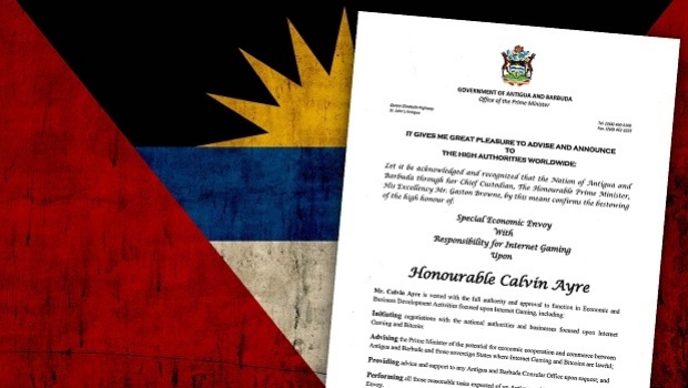 Calvin Ayre nomeado pelo governo de Antígua e Barbuda