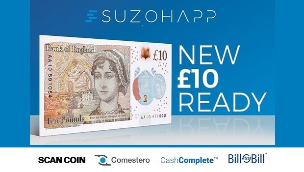 SUZOHAPP gets ready for new £10 banknote