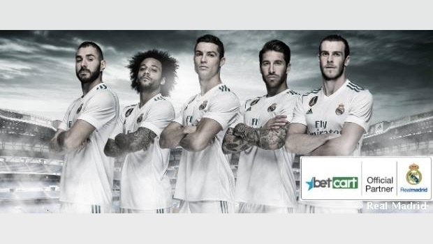Real Madrid assina com novo patrocinador de apostas