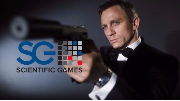 James Bond takes center stage at Scientific Games stand in Las Vegas