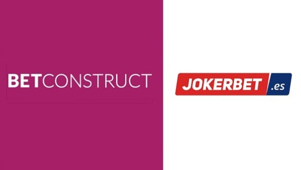 BetConstruct entra com a Jokerbet.es no mercado online da Espanha