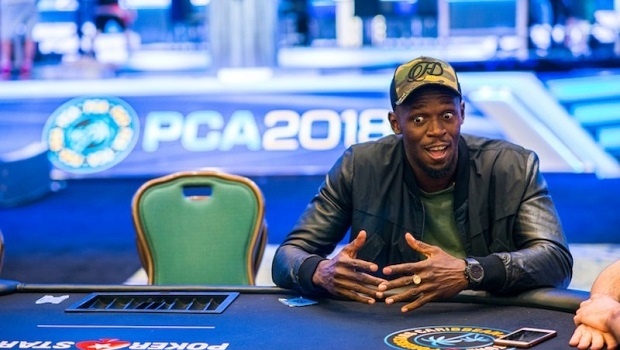 Usain Bolt may become a professional poker player