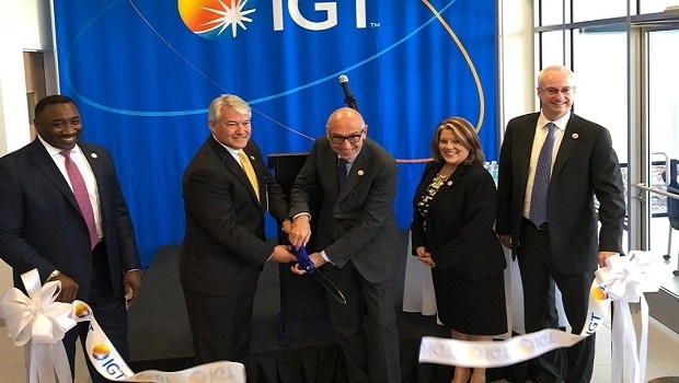 IGT inaugurated new instant ticket press in Florida