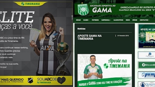 Clubes fazem campanhas para torcedores apostarem na Timemania