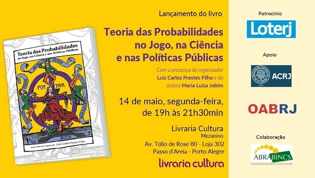 Luiz Carlos Prestes Filho lança seu livro sobre jogo em Porto Alegre