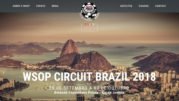 WSOP Circuit Brasil lança novo site para edição 2018