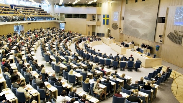 Parlamento sueco aprova novo projeto de jogo