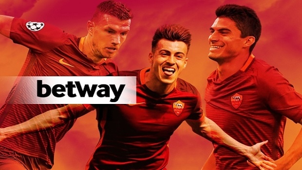 Betway fecha acordo patrocínio de três anos com a AS Roma