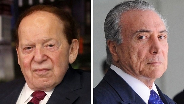Brasil busca a ajuda do magnata dos cassinos Sheldon Adelson por vaga na OCDE
