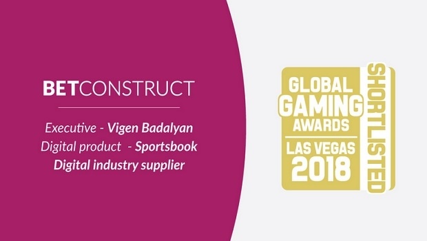 BetConstruct CEO shortlisted in the Executive category at GGA