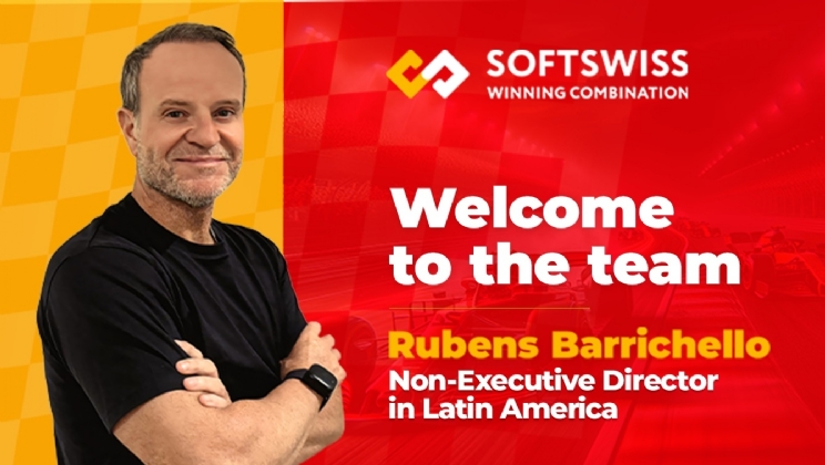 Rubens Barrichello se une à SOFTSWISS como diretor não executivo na América Latina