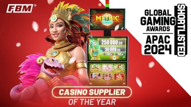 FBM® indicada como “Provedor de Cassino do Ano” no Global Gaming Awards Ásia-Pacífico