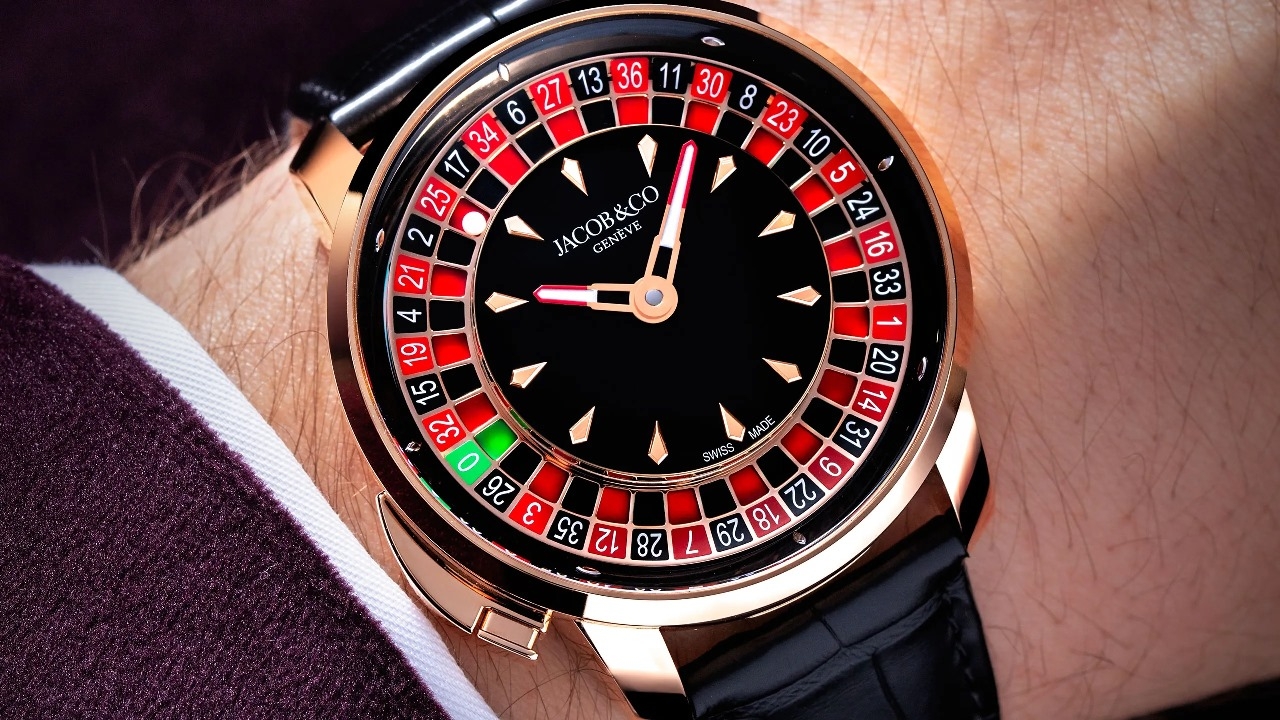 Neymar displays a US$ 280,000 casino-inspired watch that includes a ...