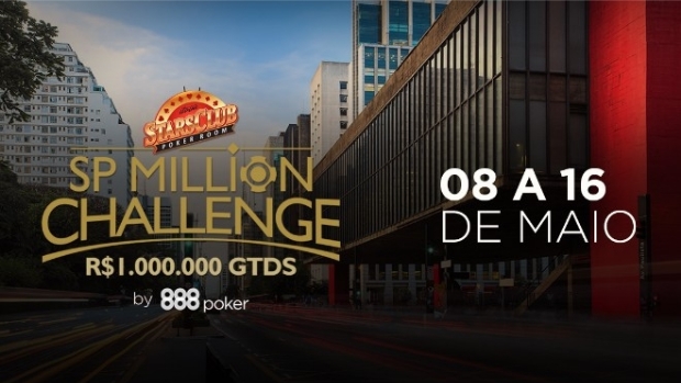 SP Million Challenge oferece R$1 milhão garantidos no Main Event