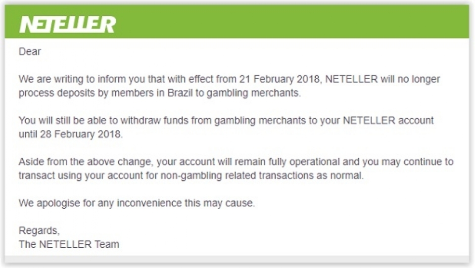 Neteller Gambling Non Gambling