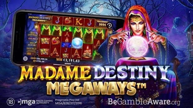 Pragmatic Play está pronto para uma aventura mística em Madame Destiny Megaways