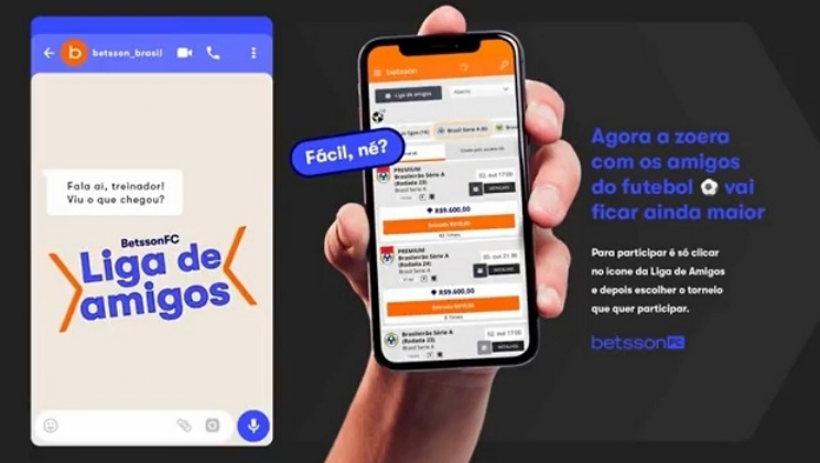 BetssonFC cria Liga de Amigos e lança cartão especial para vencedores