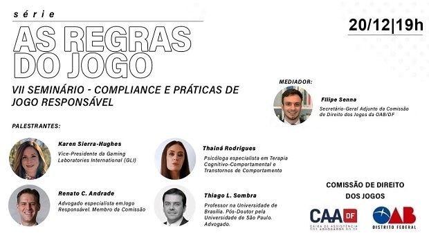 GLI participates in last OAB’ seminar of the year "Compliance and Responsible Gaming Practices"