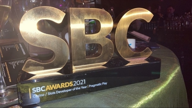 Pragmatic Play wins ‘Casino/Slots Developer of the Year’ at SBC Awards