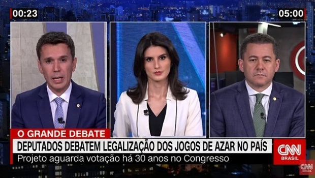 Deputies Carreras and Cezinha brought the debate on gaming legalization to CNN Brazil