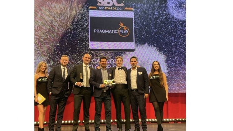 Pragmatic Play vence "Casino / Slots Developer of the Year" no SBC Awards