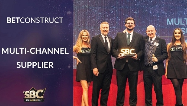 BetConstruct vence no SBC Awards 2021