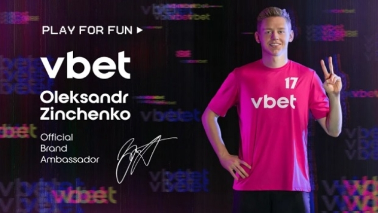 Oleksandr Zinchenko do Manchester City é o novo embaixador oficial da VBET