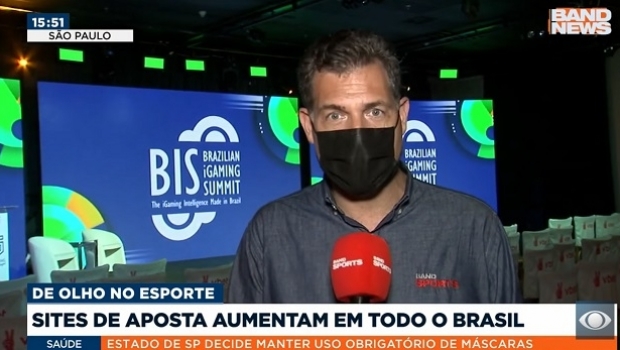 Bandeirantes gives wide coverage to BiS, shows strength of the Brazilian gaming sector