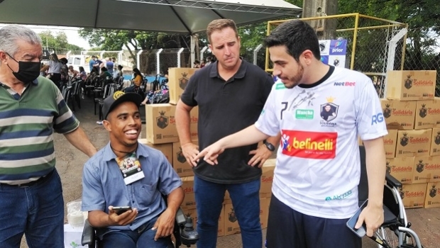 With NetBet's support, Jogo Solidário brings together superstars and collects 10 tons of food