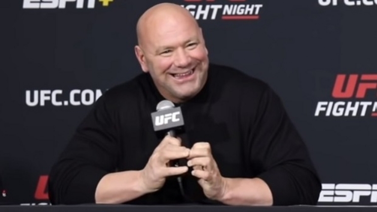 Dana White apoia legalização das apostas e recorda perda milionária em luta de boxe