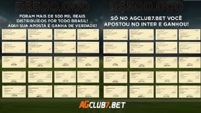 Agclub7-uma casa de apostas voltada para os brasileiros