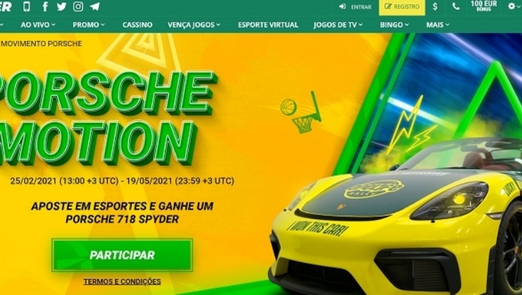 Betwinner e OneLife Rally se unem para lançar loteria que premia com um Porsche 718 Spyder