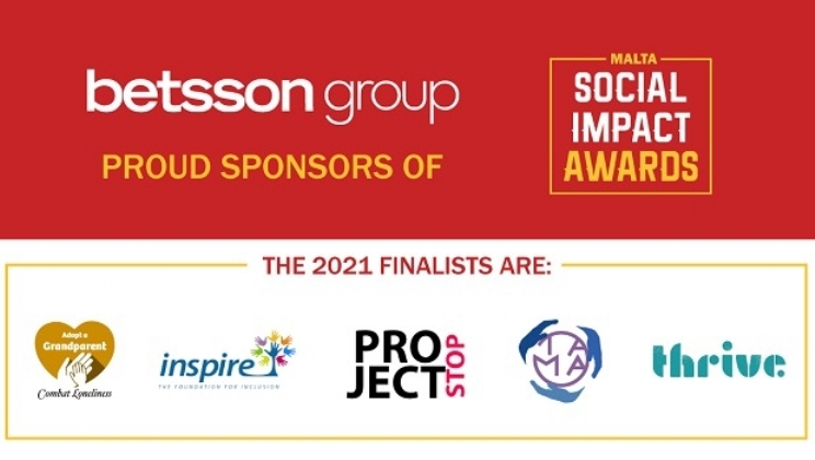 Grupo Betsson patrocina o 5º Malta Social Impact Awards