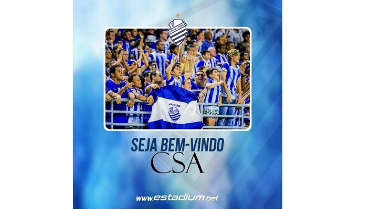 CSA fecha acordo de patrocínio com a estadium.bet