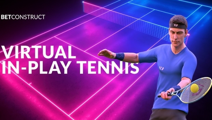 BetConstruct adiciona Virtual In-Play Tennis ao seu portfólio