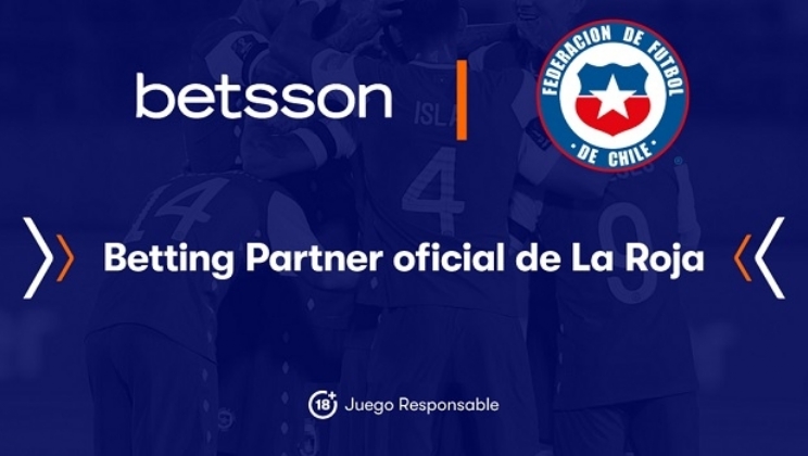 A seleção chilena apresenta o Betsson como seu primeiro parceiro oficial de apostas