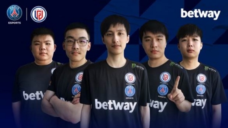 PSG Esports estende parceria com Betway