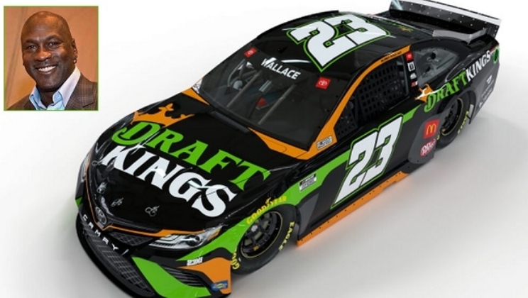 Draftkings será parceira oficial de apostas da equipe Nascar de Michael Jordan