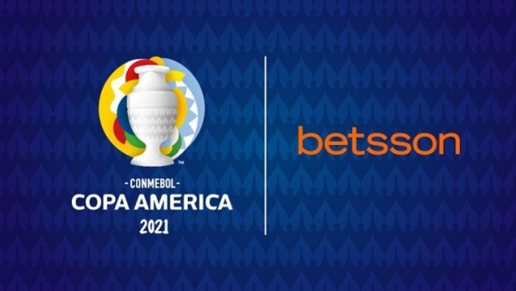 Betsson é a nova patrocinadora regional oficial da CONMEBOL Copa América 2021