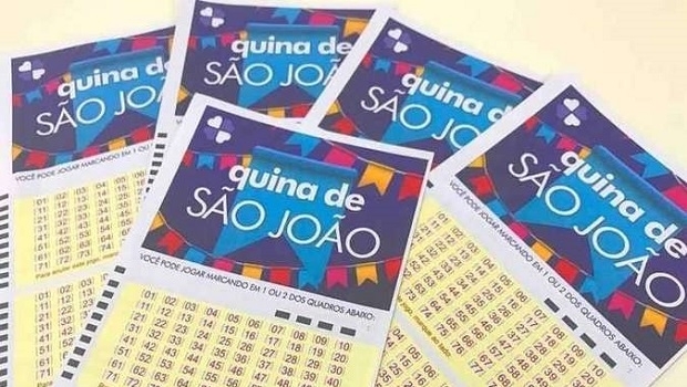 Quina de São João aumenta para R$ 190 milhões e chega ao maior prêmio da sua história