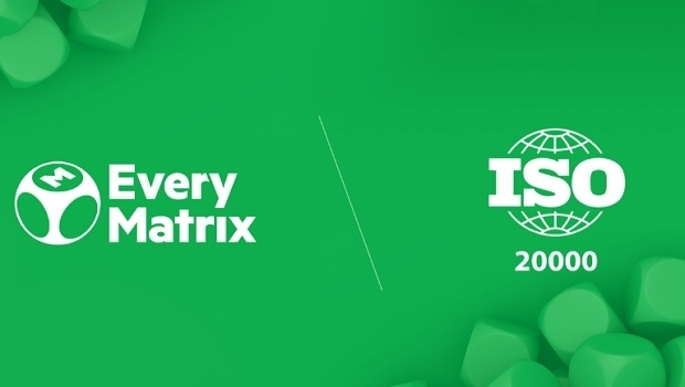 EveryMatrix gains ISO 20000 certification