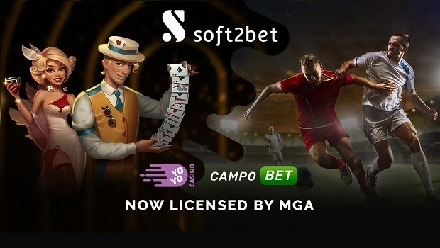 Soft2Bet obtains MGA licences for two new casino brands