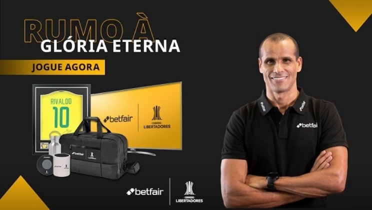 Betfair lança o jogo “Rumo à Glória Eterna” para premiar com TV Smart 55’ e camisa do Rivaldo