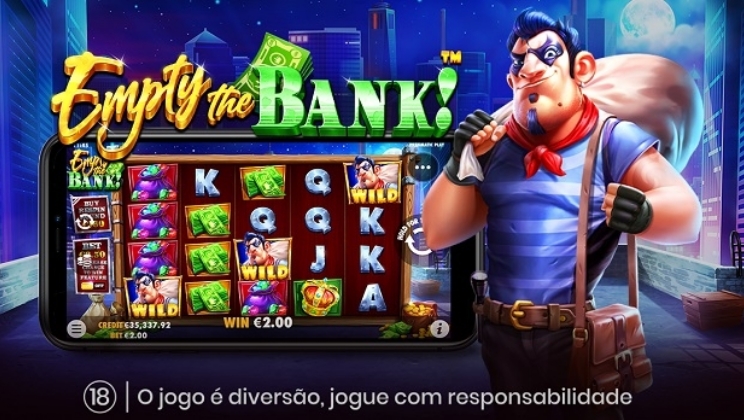 Pragmatic Play planeja a fuga perfeita em ‘Empty the Bank’