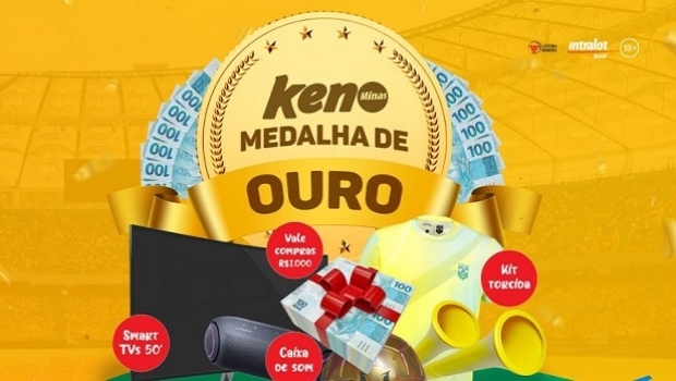 Perto das Olimpíadas, Intralot Brasil lança Keno Medalha de Ouro com prêmios incríveis